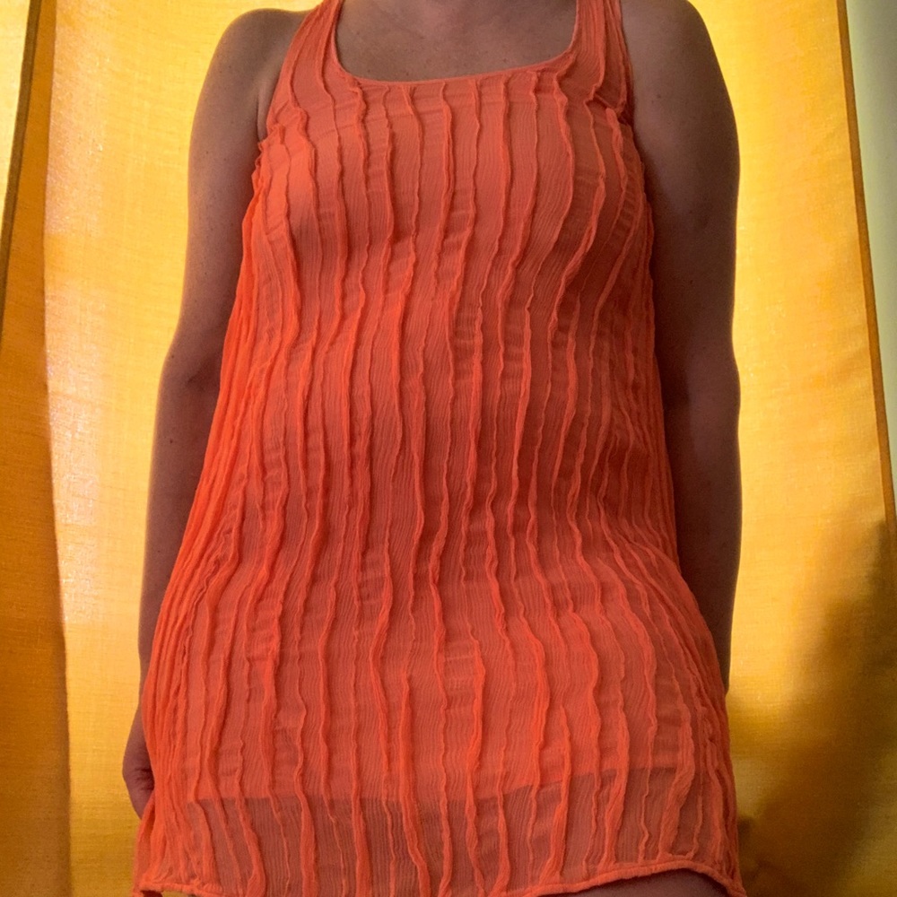 Orange Dress